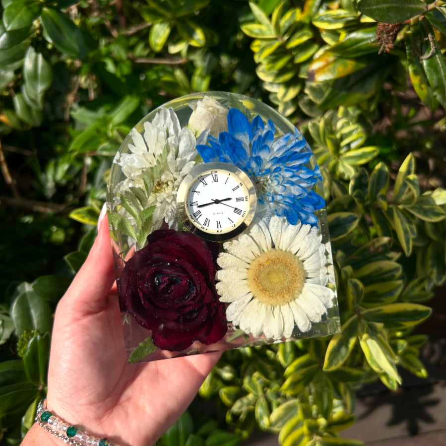 Resin Arch Clock