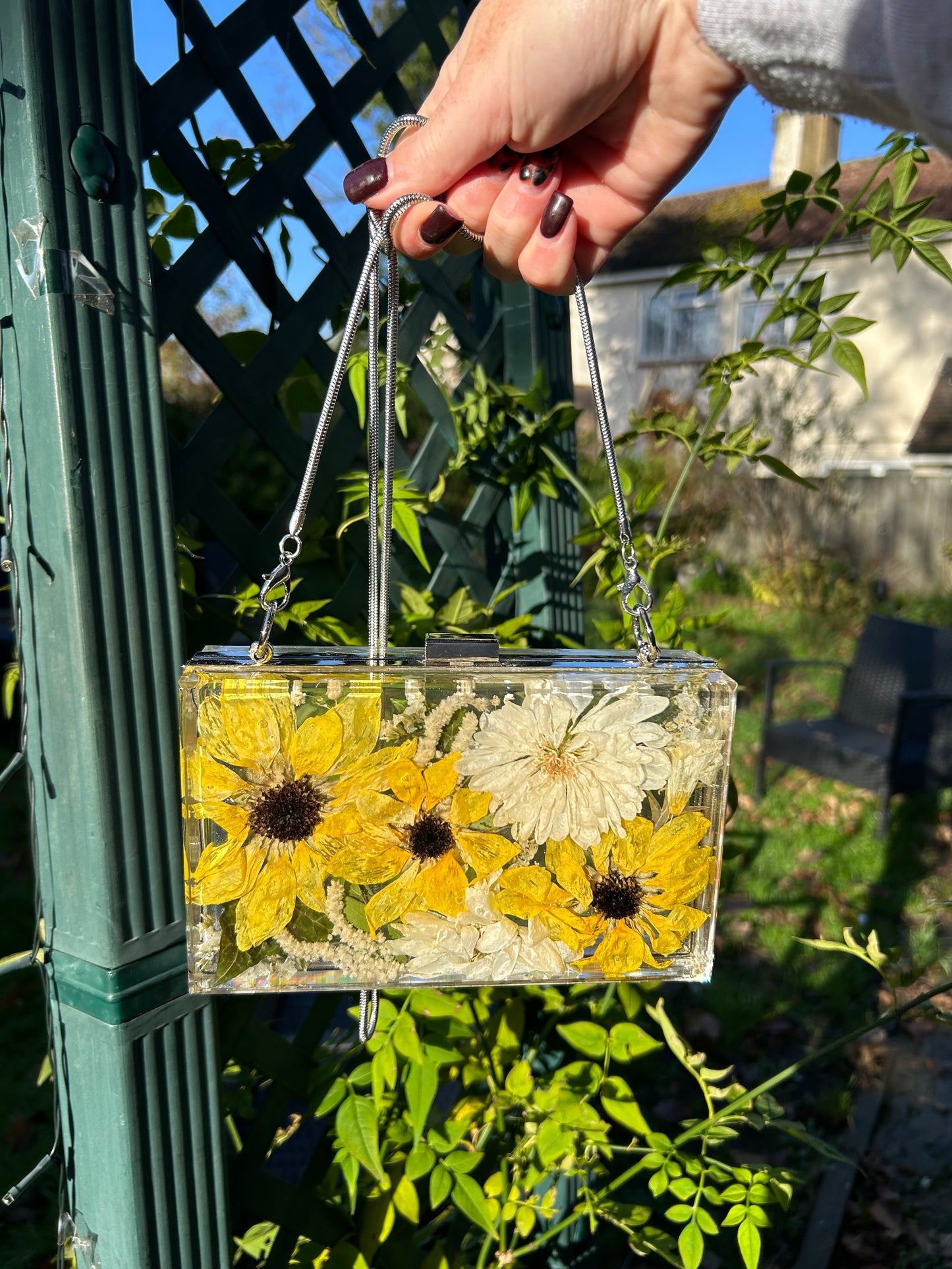 Resin Clutch Bag