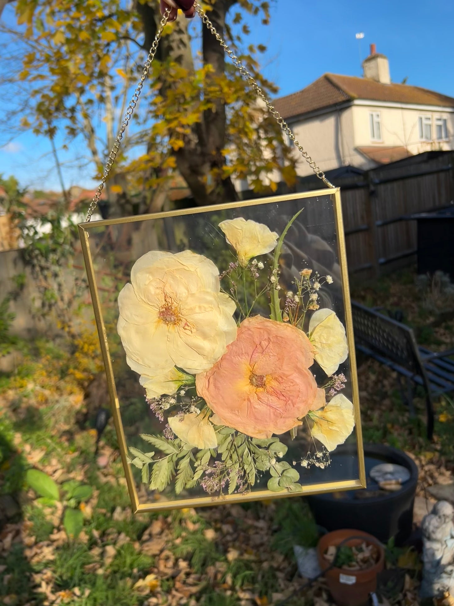 Hanging Pressed Frame