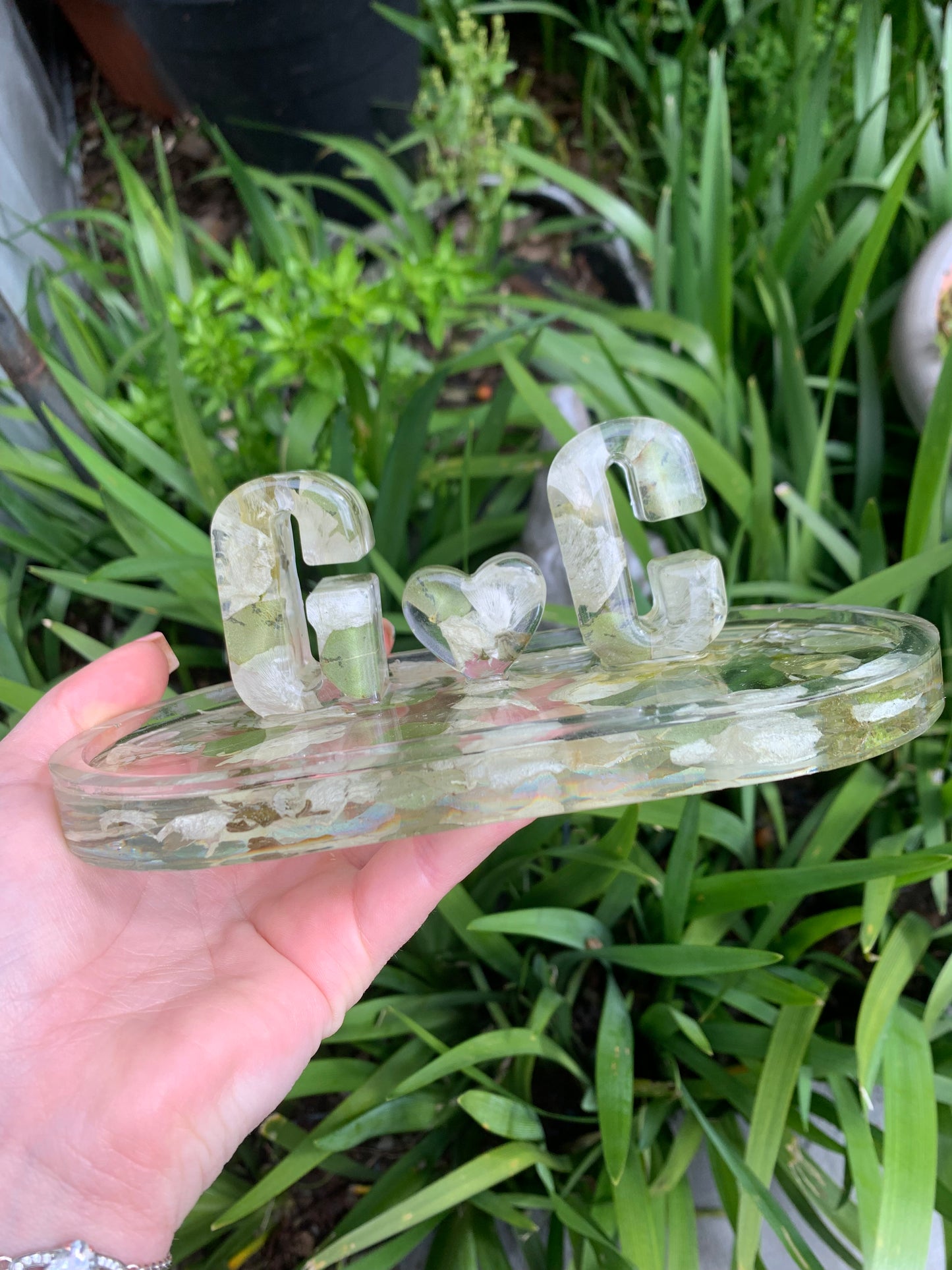 Resin Letter Tray