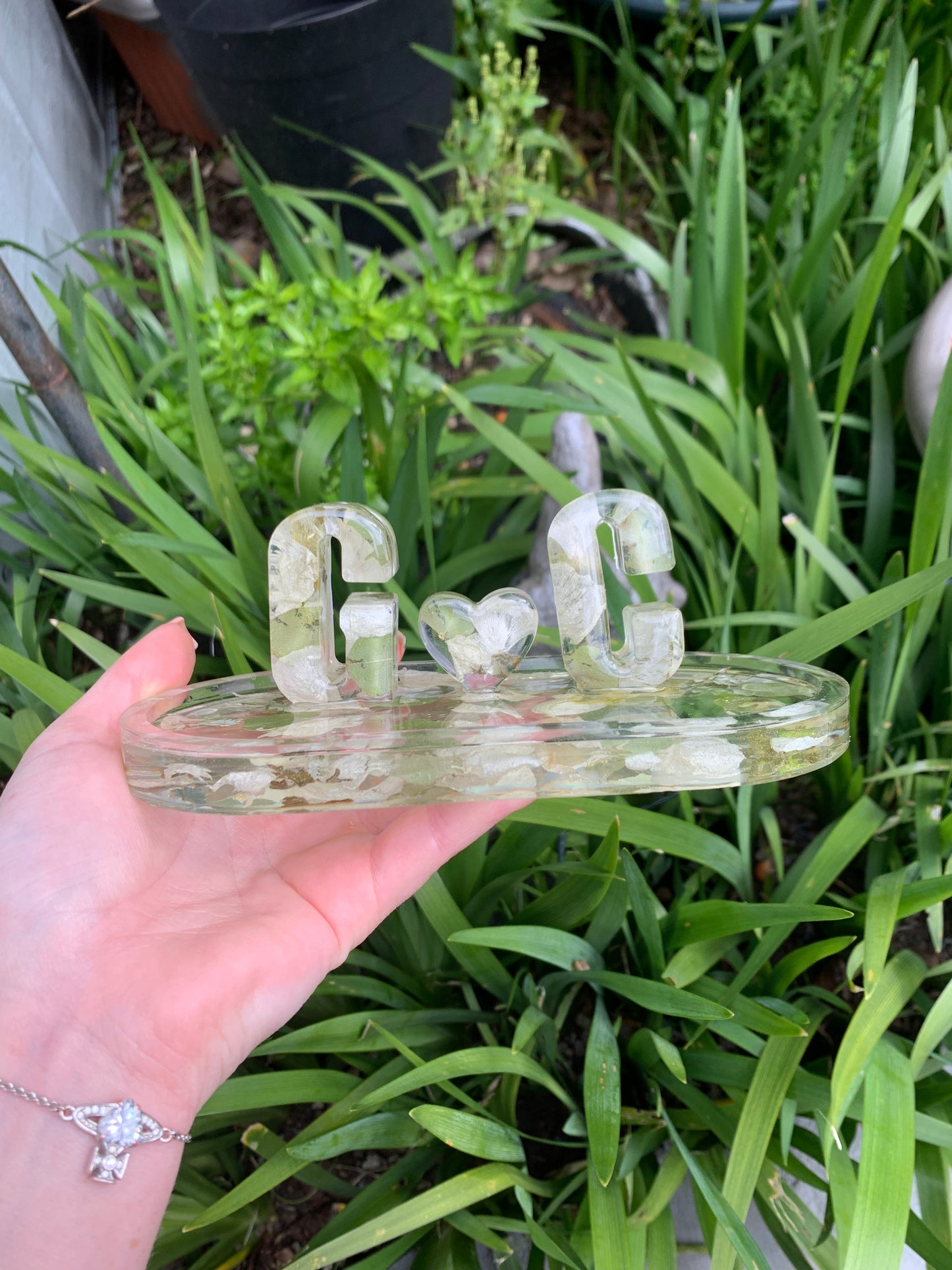 Resin Letter Tray