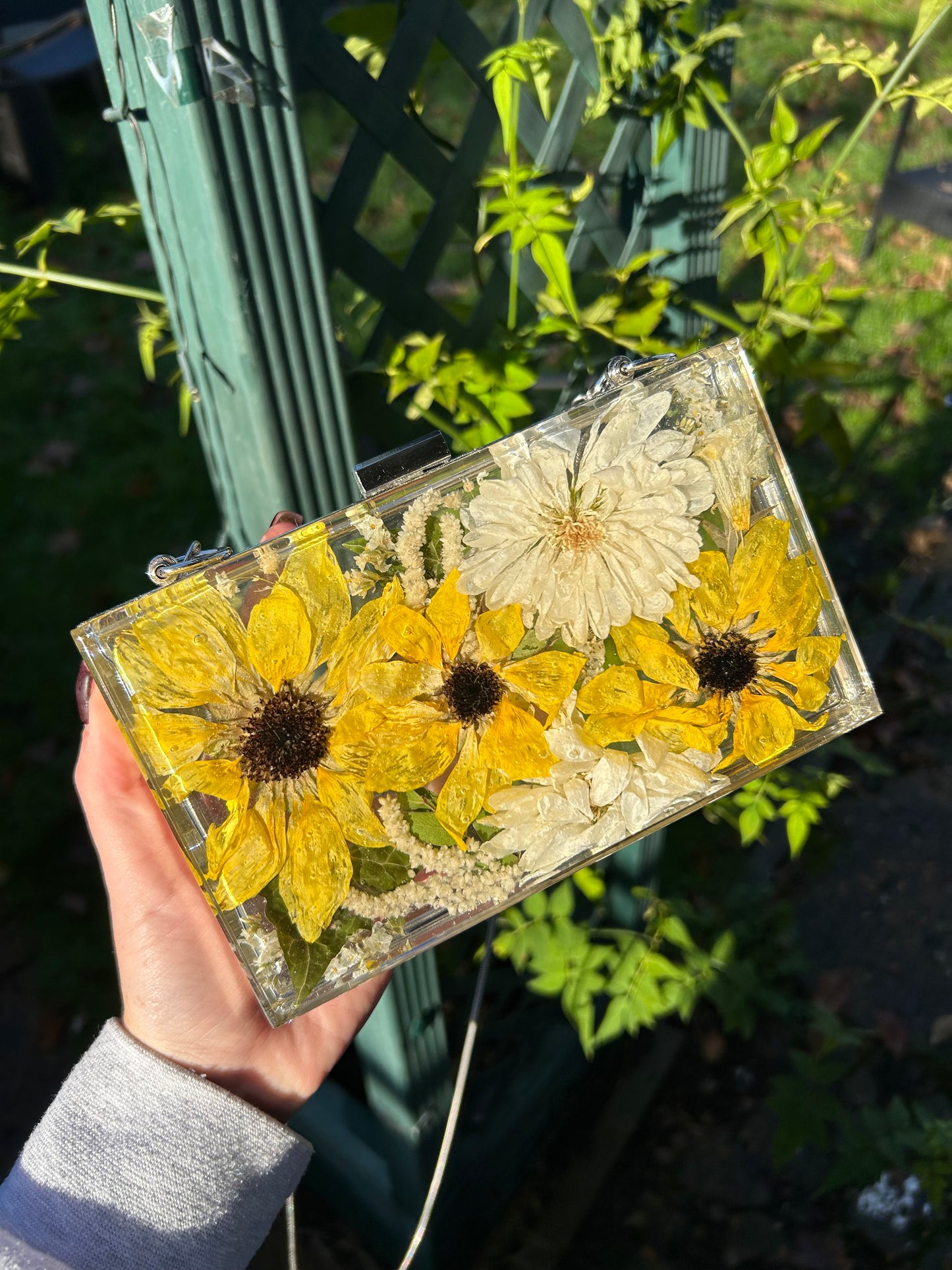 Resin Clutch Bag