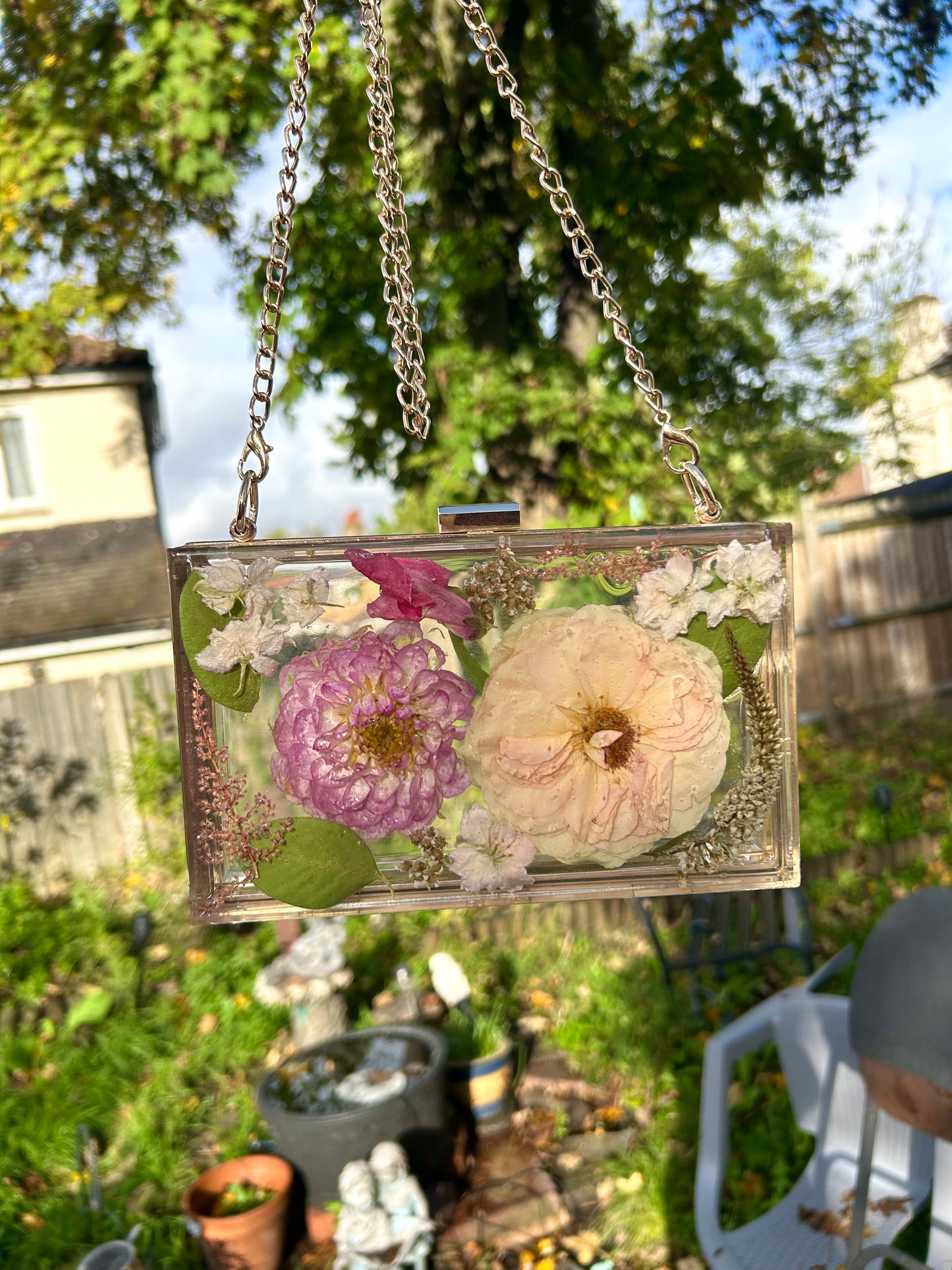 Resin Clutch Bag