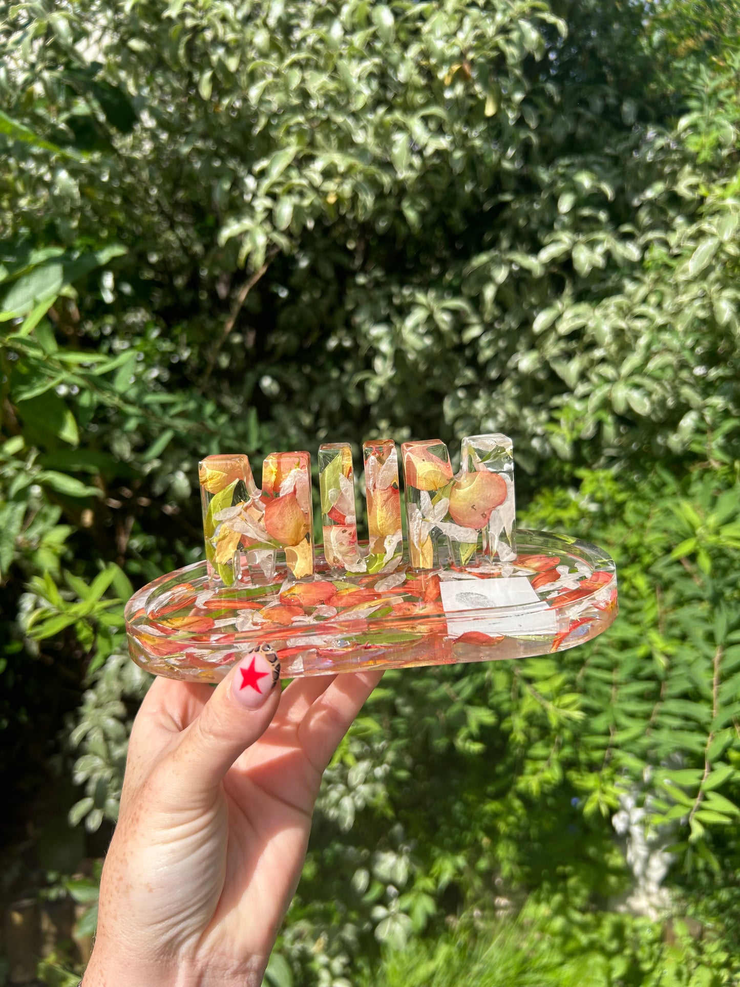 Resin Letter Tray